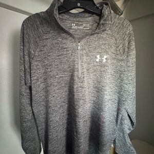 Under Armour Gray Quarter-Zip Pullover